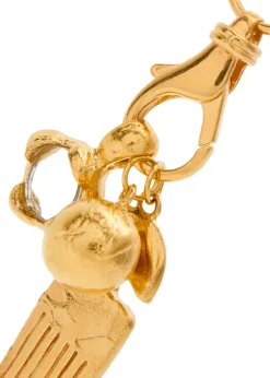 The Vanity Trio 24kt gold-plated pendant
