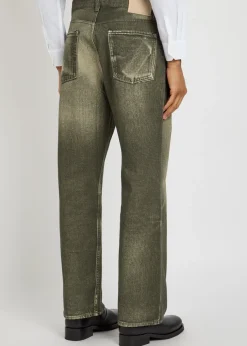 Third Cut straight-leg denim jeans