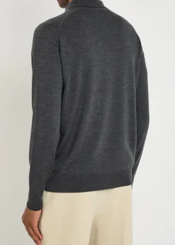 Tibor merino wool overshirt
