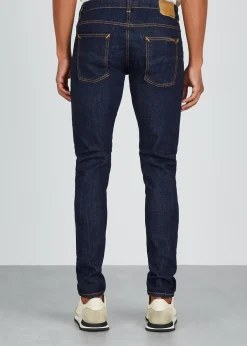 Tight Terry indigo skinny jeans