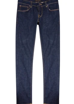 Tight Terry indigo skinny jeans