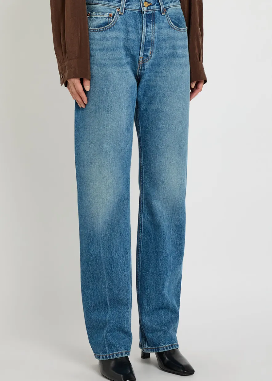 Tilda straight-leg jeans