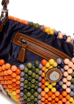 Timmy beaded shoulder bag