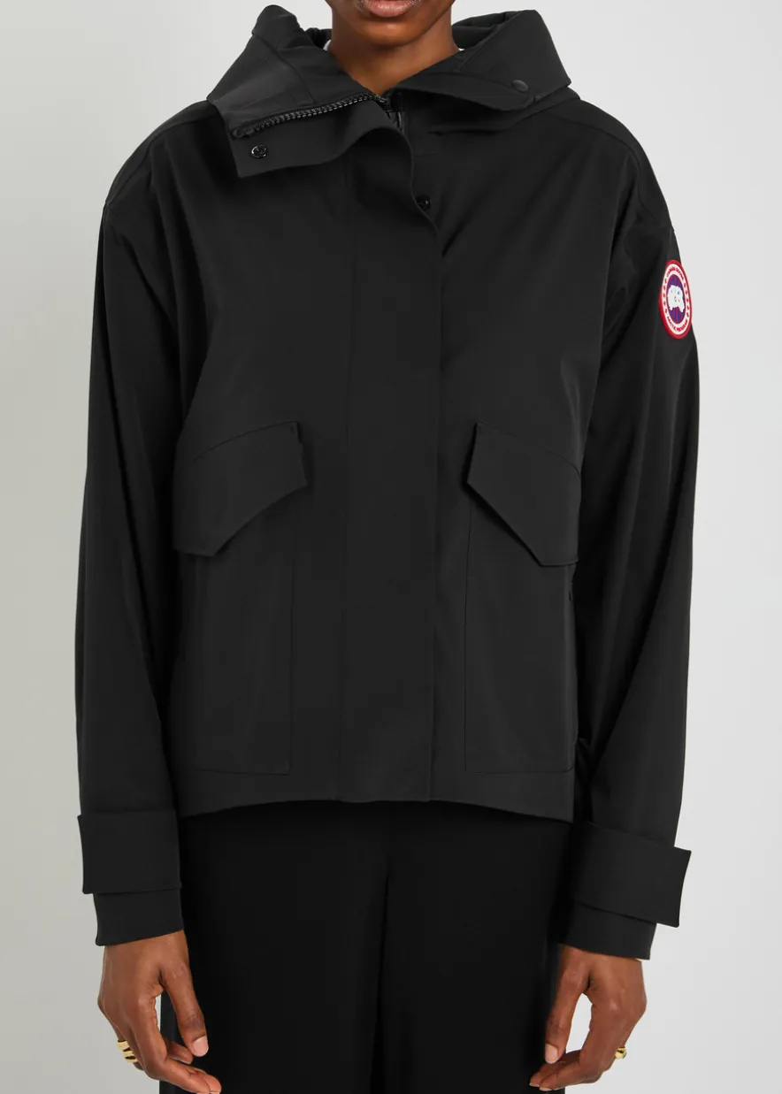 Tofino hooded rain jacket