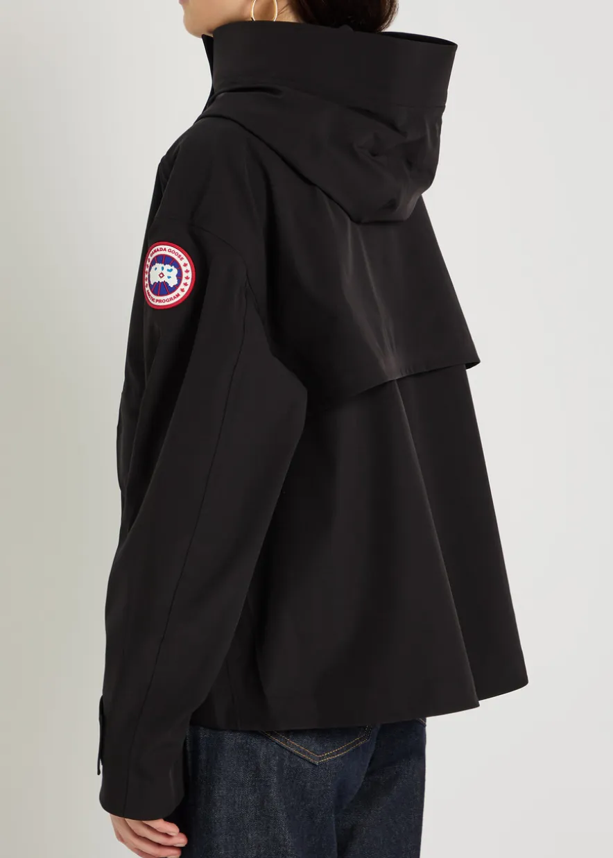 Tofino hooded rain jacket