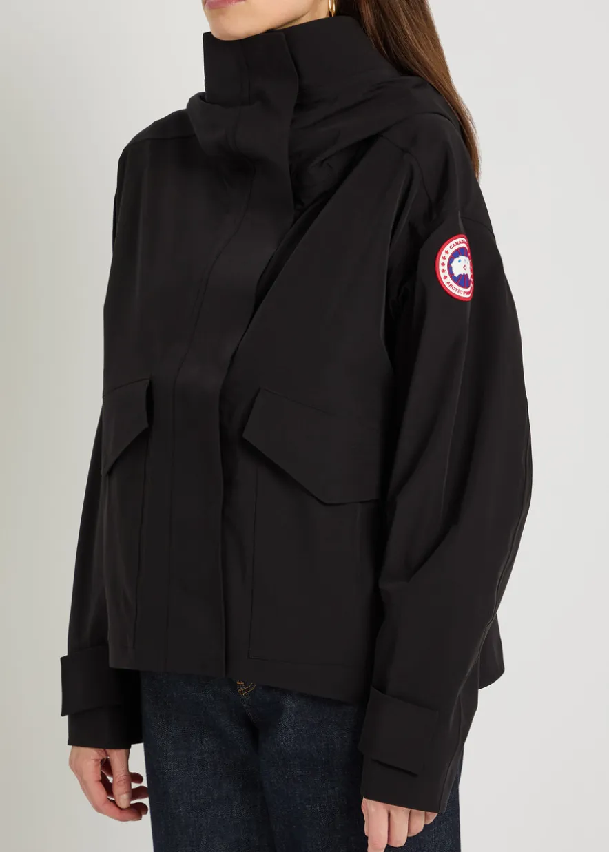 Tofino hooded rain jacket