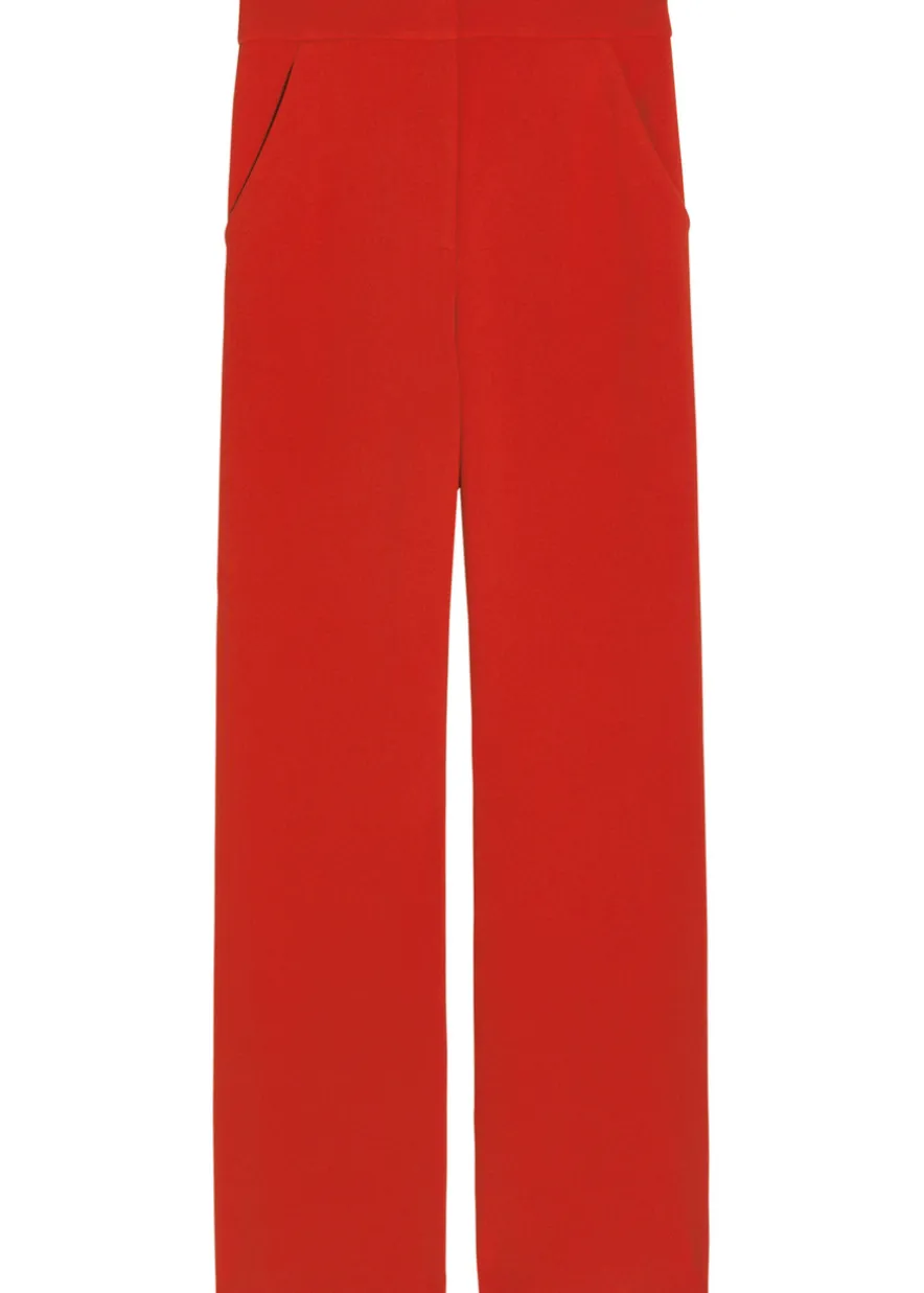 Tonelli wide-leg jersey trousers