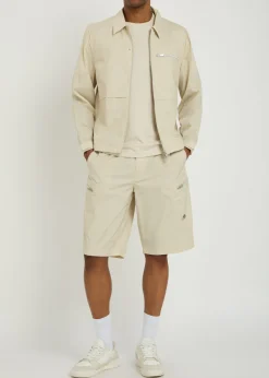 Topflight shell overshirt