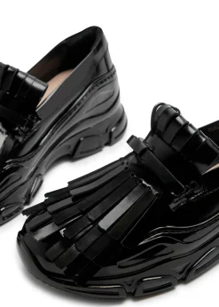 Tracker Loafer fringed leather sneakers