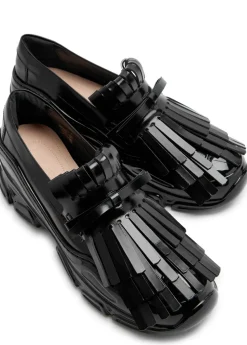 Tracker Loafer fringed leather sneakers