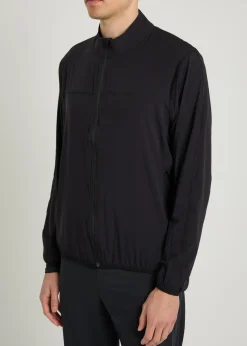 Training stretch-jersey jacket