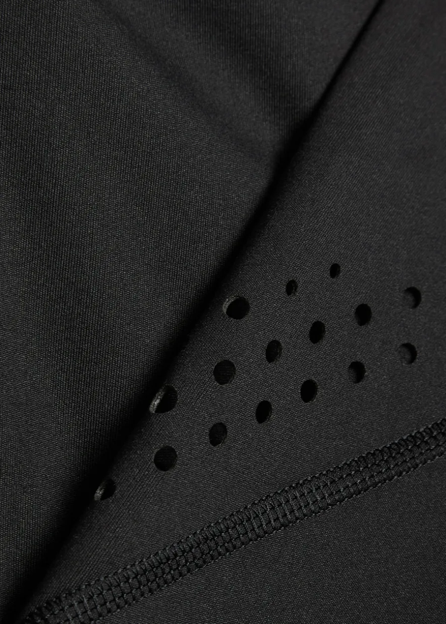 Training stretch-jersey midlayer jacket