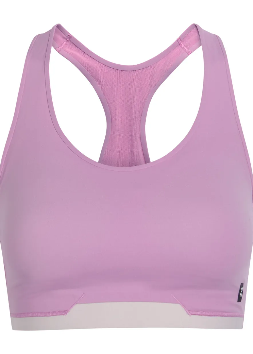 Train stretch-nylon sports bra
