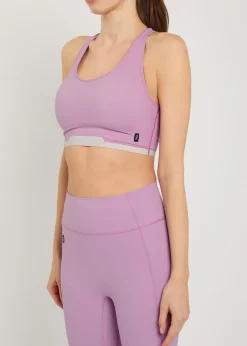Train stretch-nylon sports bra