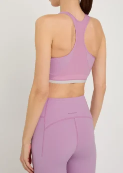 Train stretch-nylon sports bra