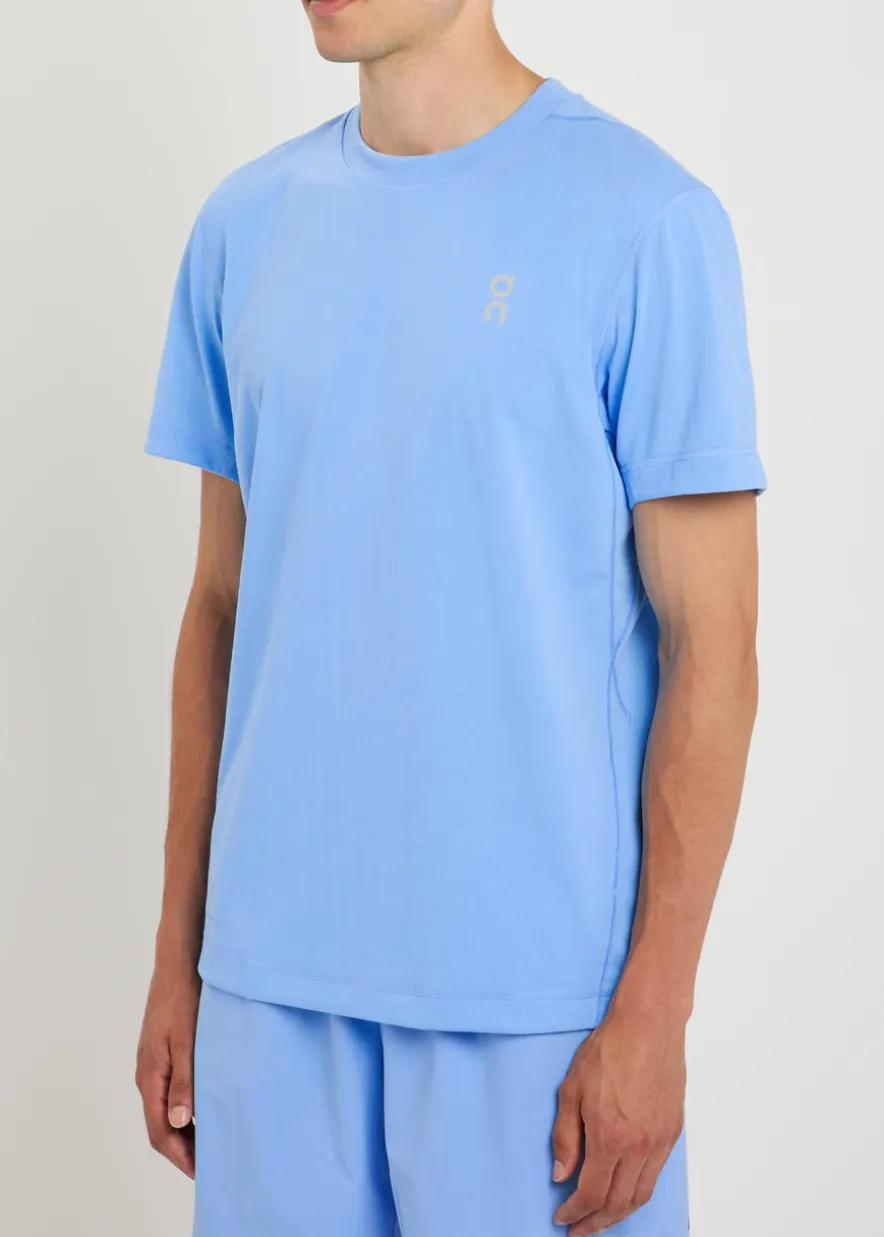Train-T logo woven T-shirt