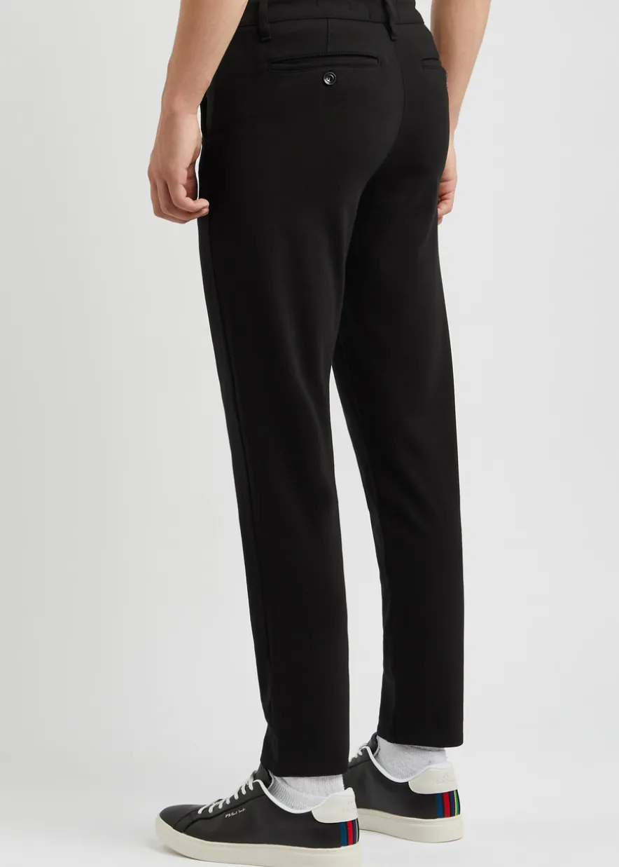 Travel stretch-jersey trousers