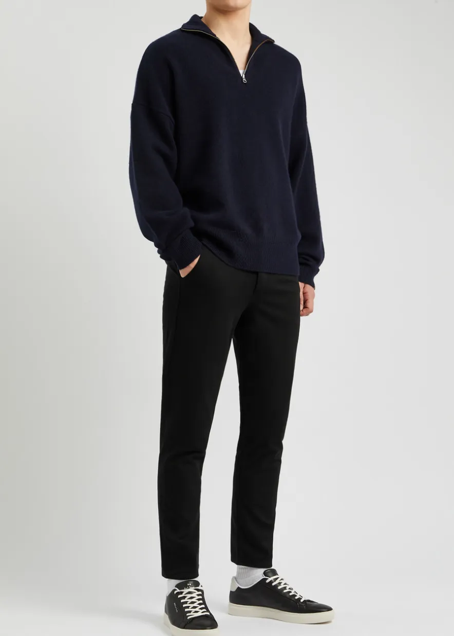 Travel stretch-jersey trousers