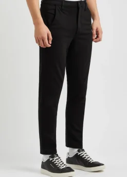 Travel stretch-jersey trousers