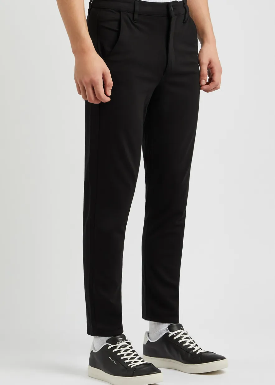 Travel stretch-jersey trousers