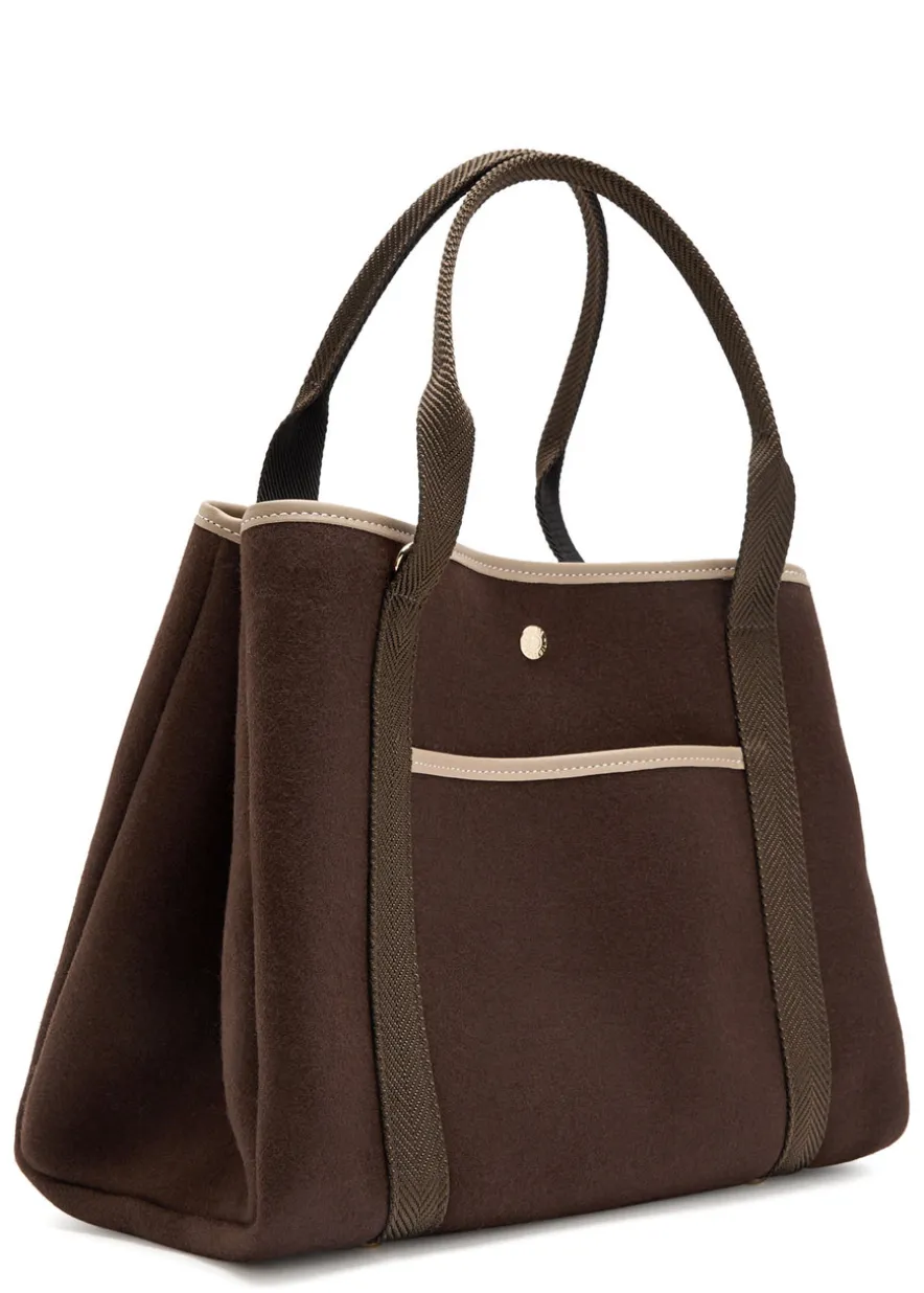 Traversée M Pockets Whip wool tote bag