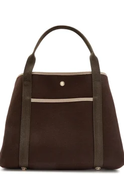 Traversée M Pockets Whip wool tote bag
