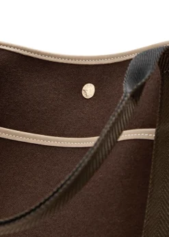 Traversée M Pockets Whip wool tote bag