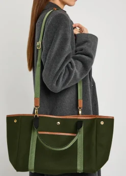 Traversée M Pockets Whip wool tote bag