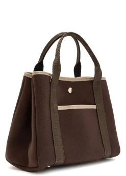 Traversée S Pockets Whip wool tote bag