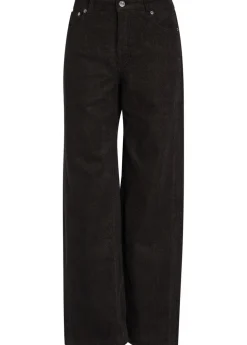 Treble Cut wide-leg corduroy trousers