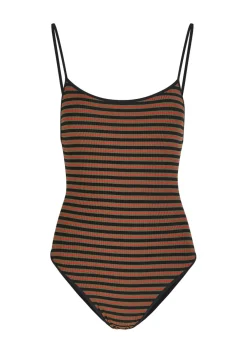 Trentasei striped swimsuit
