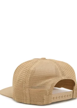 Trucker logo-embroidered twill cap