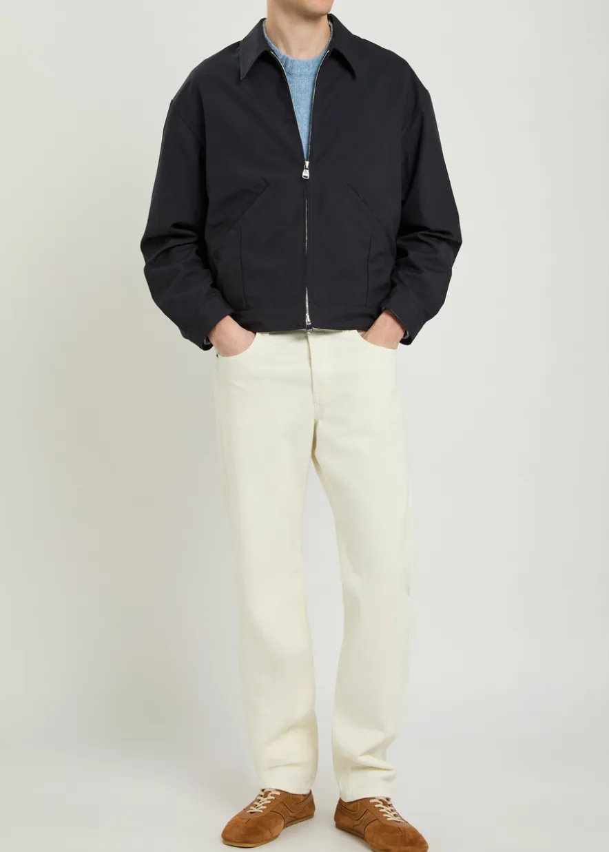 Twill bomber jacket