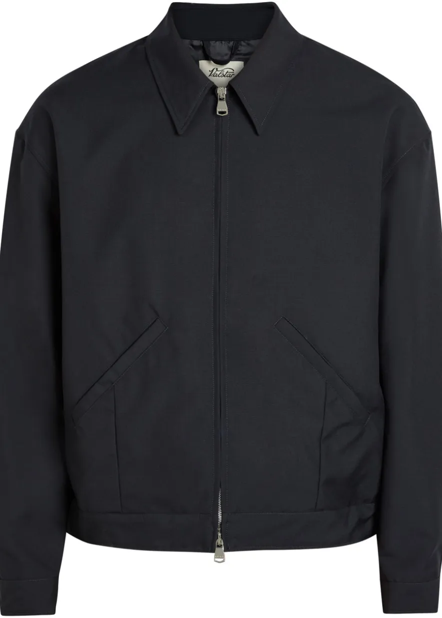 Twill bomber jacket