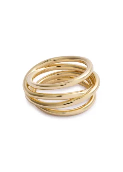 Twine 14kt gold vermeil ring