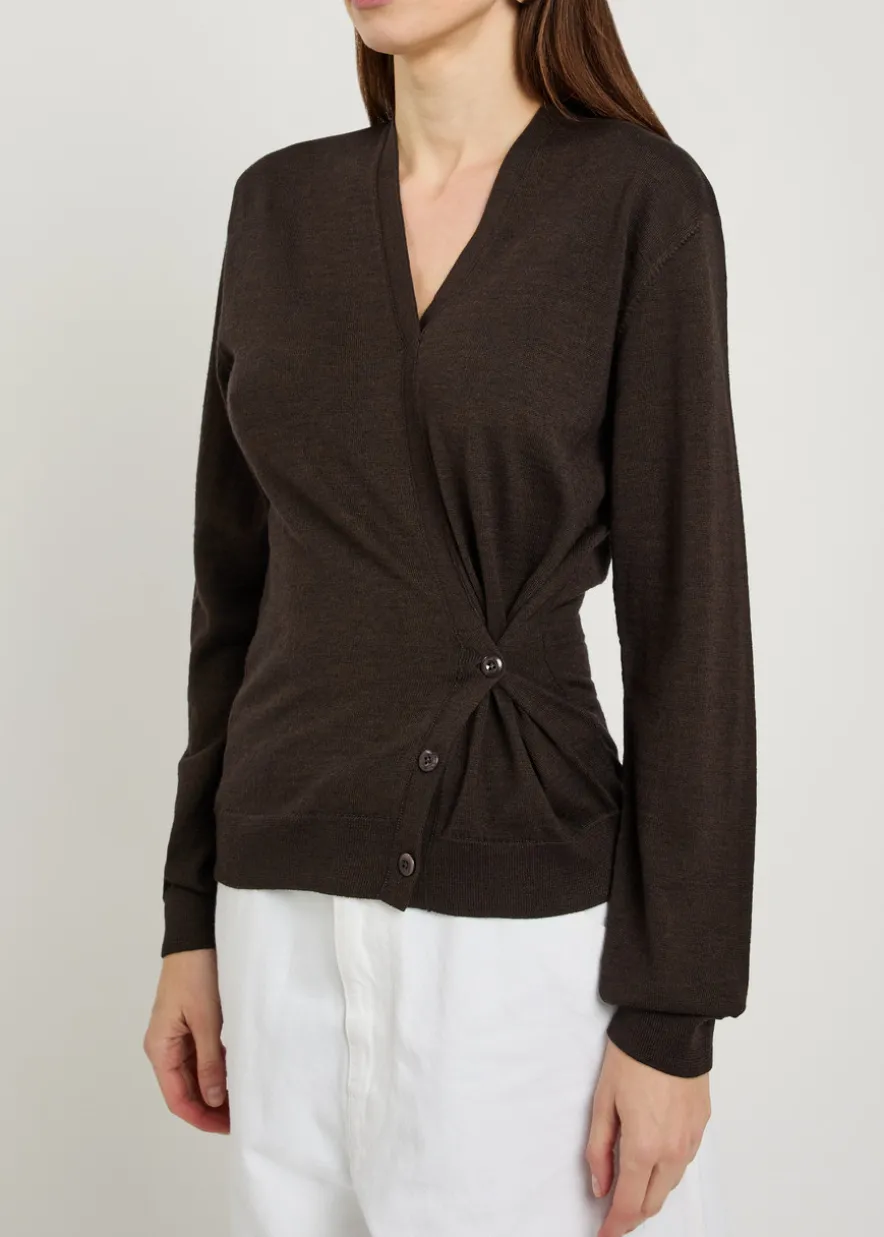 Twisted knit jumper