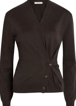 Twisted knit jumper