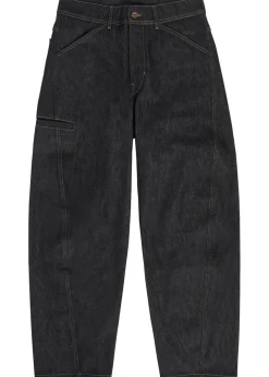 Twisted Workwear barrel-leg denim jeans