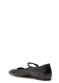 Uma leather ballet flats