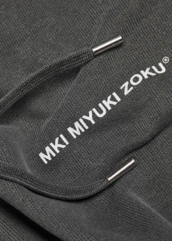 Uniform logo hooded cotton-blend sweatshirt