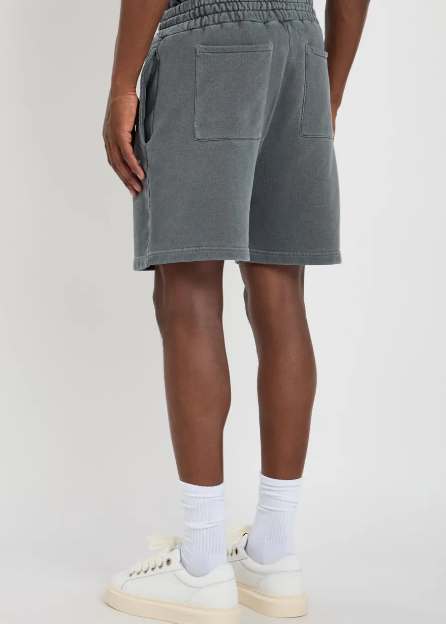Uniform logo-print cotton-blend shorts