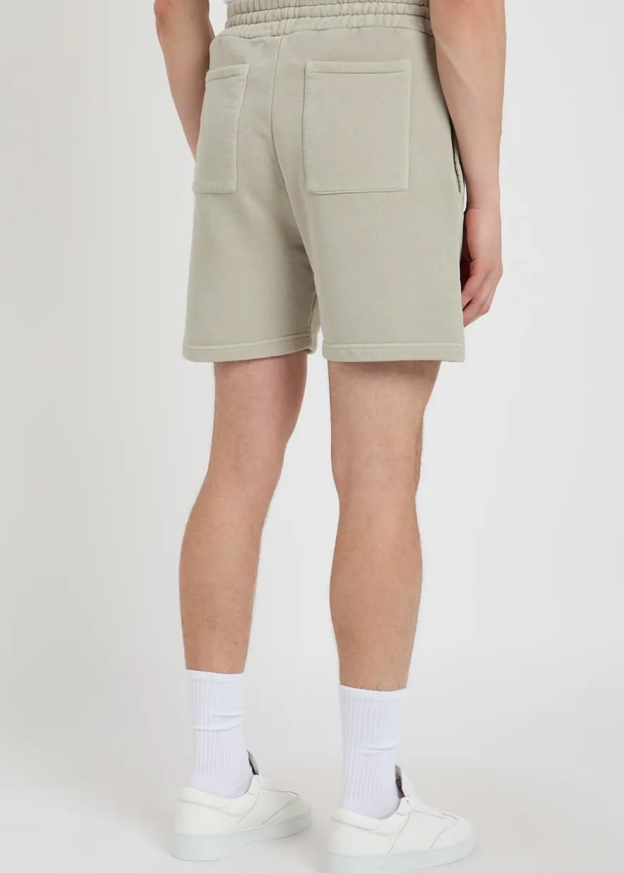 Uniform logo-print cotton-blend shorts