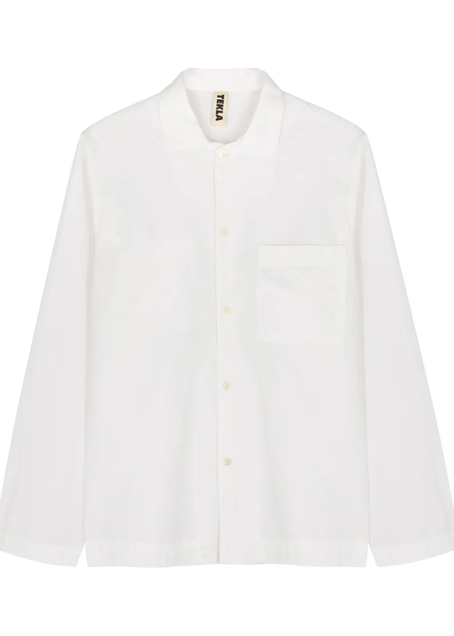 Unisex poplin pyjama shirt
