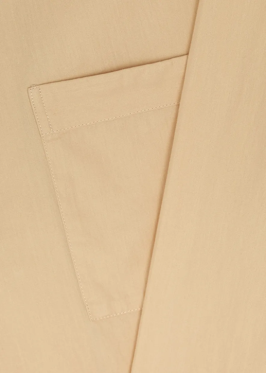 Unisex poplin pyjama shirt
