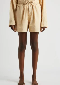 Unisex poplin pyjama shorts