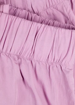Unisex poplin pyjama shorts