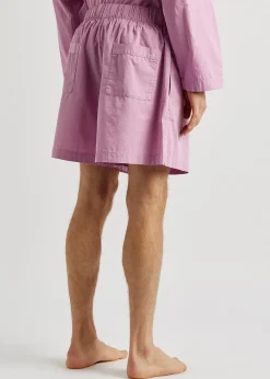 Unisex poplin pyjama shorts