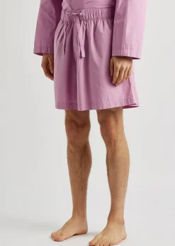 Unisex poplin pyjama shorts