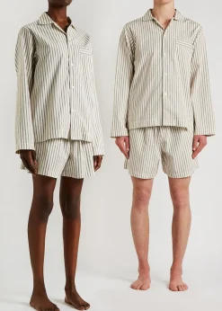 Unisex poplin pyjama shorts