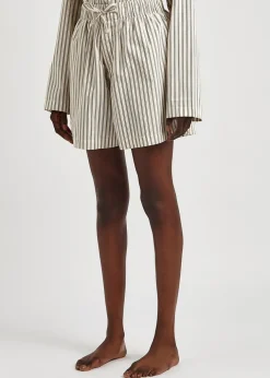 Unisex poplin pyjama shorts